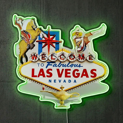 ShineNeon™ Las Vegas Western Icons neon sign USB Power - LED neon sign view 9