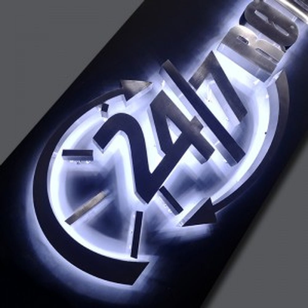 24 7 Rohrreiniger Mayer 3D Backlit Channel Letters Led Light Sign - Shineneon