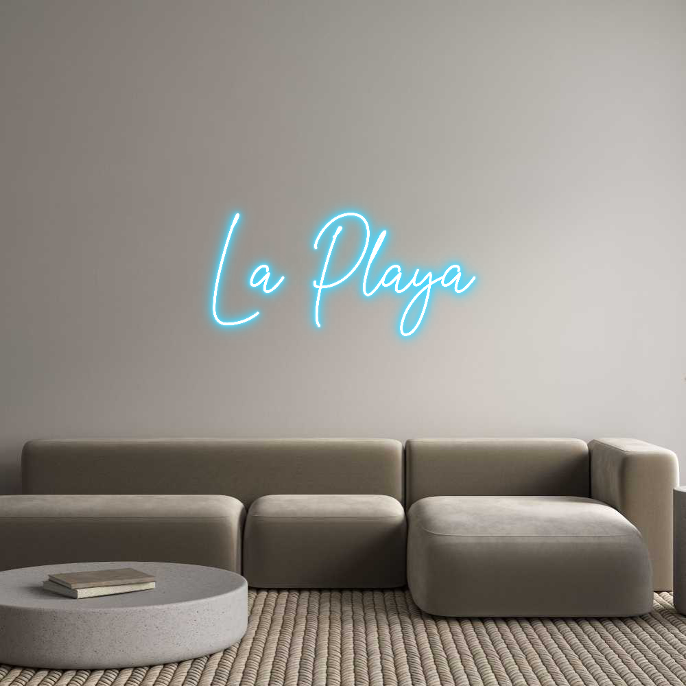 Custom Neon: La Playa | Shineneon