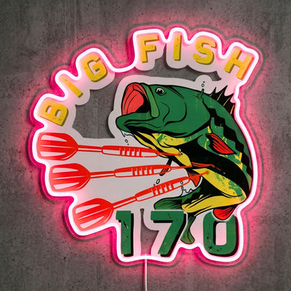 ShineNeon™ Big Fish 170 neon sign USB Power - LED neon sign view 6