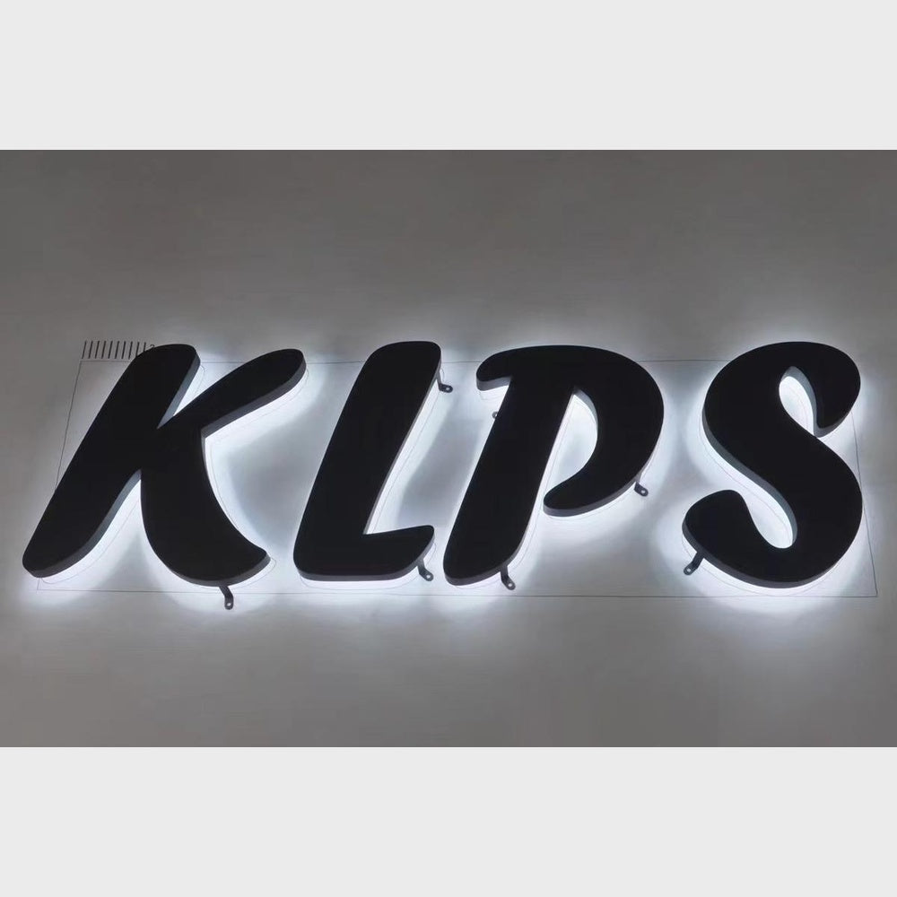 265 3D Backlit Channel Letters Led Light Sign