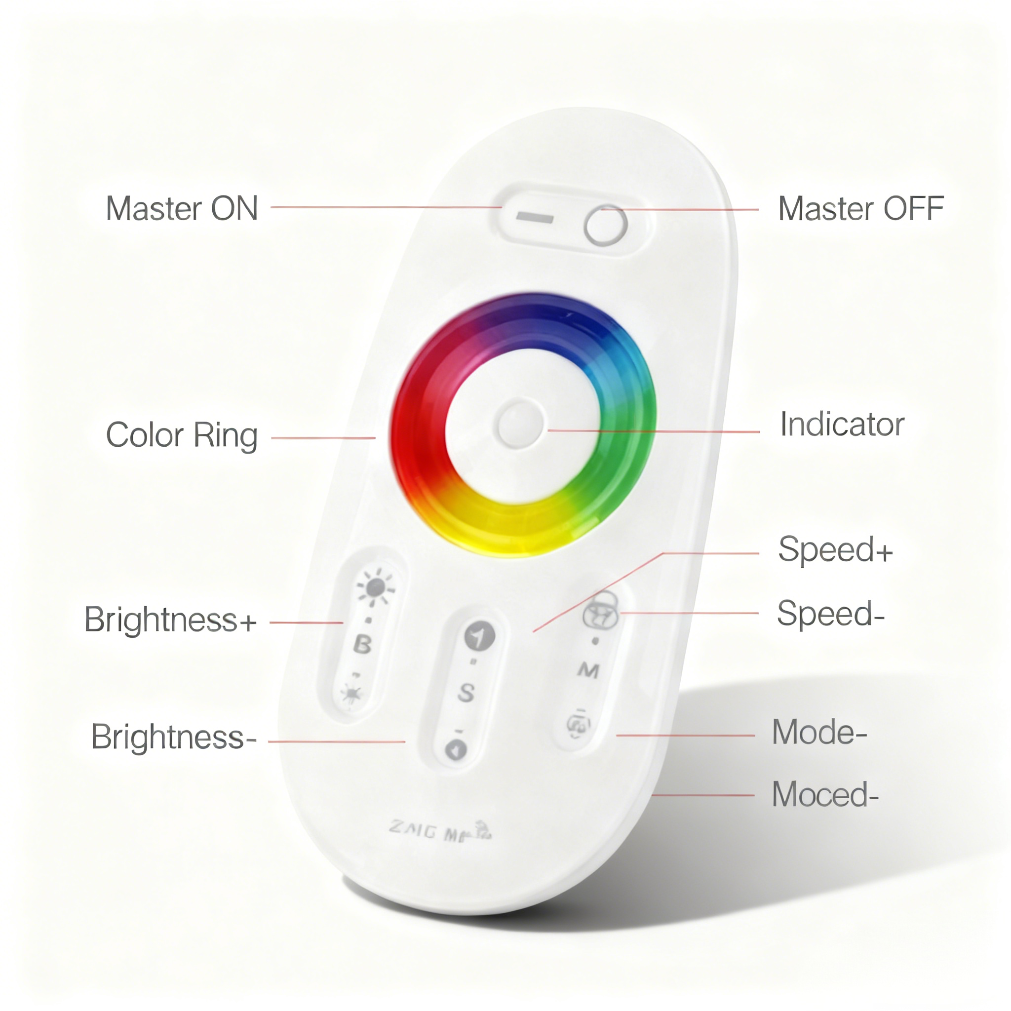 2.4G Wireless RF RGB LED Neon Sign Controller Kit – Easy Brightness/Color Control