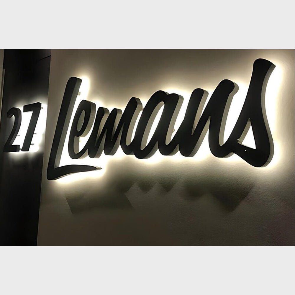 27 Lewaus 3D Backlit Channel Letters Led Light Sign - Shineneon