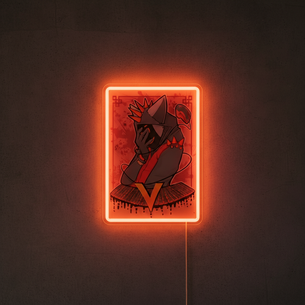 ShineNeon™ Cyber-V LED Neon Sign Gaming Room Wall Decor(USB Power)