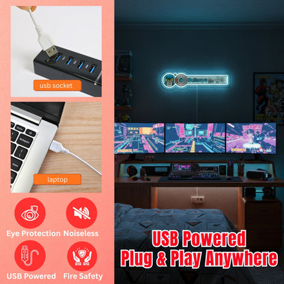 ShineNeon™ Retro Bullseye Comic Ledger LED Neon Sign - Superhero Wall Decor