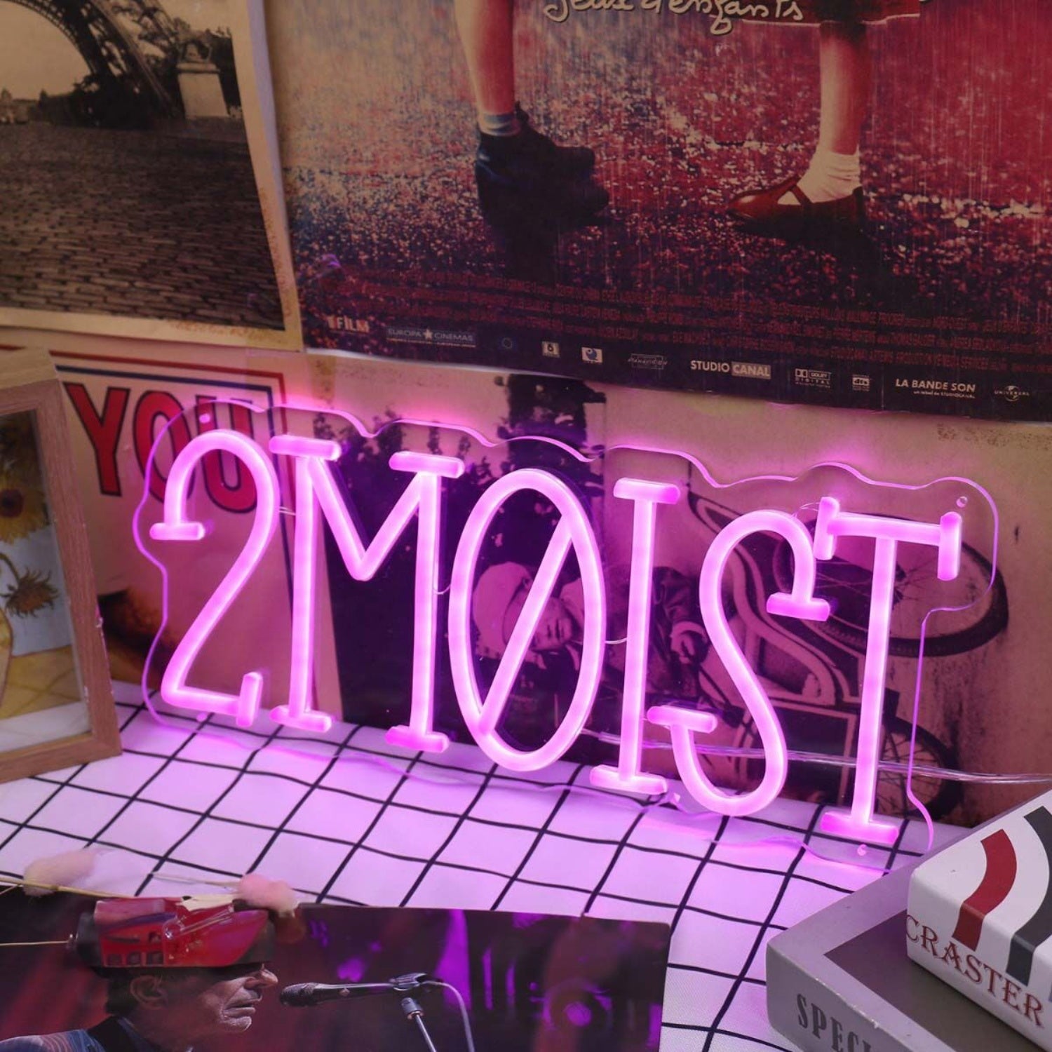 2moist Pink Custom Led Neon Sign - Shineneon