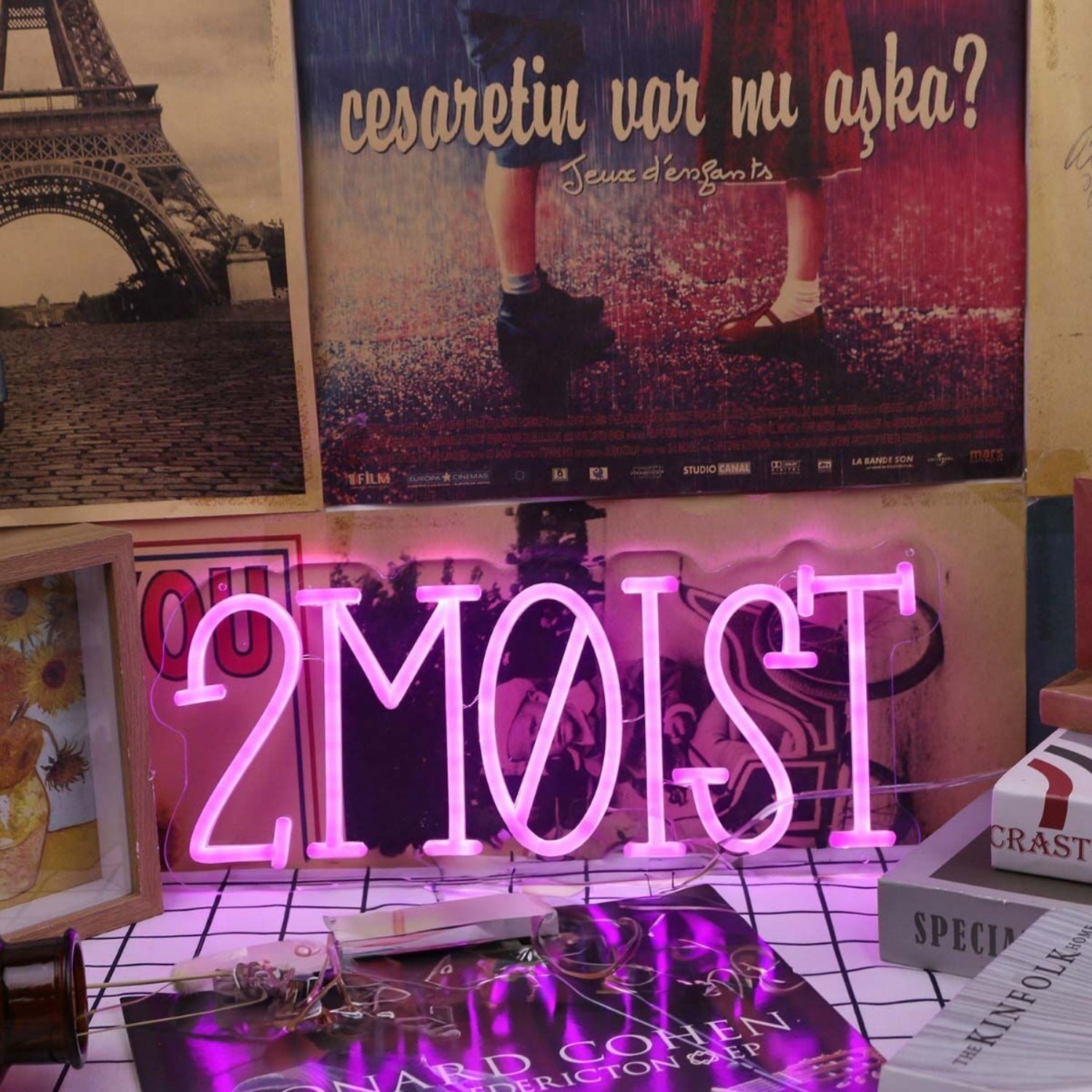 2moist Pink Custom Led Neon Sign - Shineneon