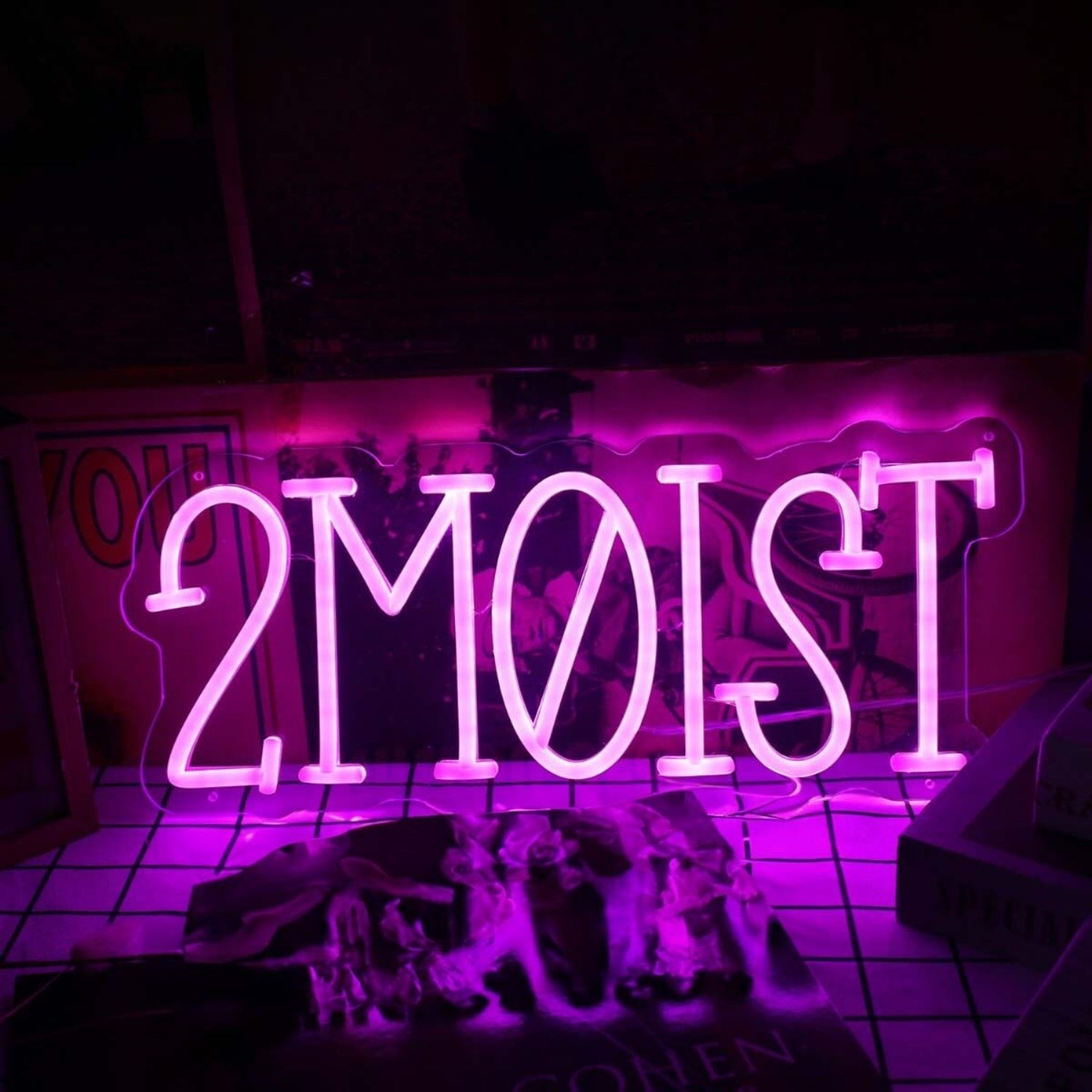 2moist Pink Custom Led Neon Sign - Shineneon