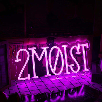 2moist Pink Custom Led Neon Sign - Shineneon