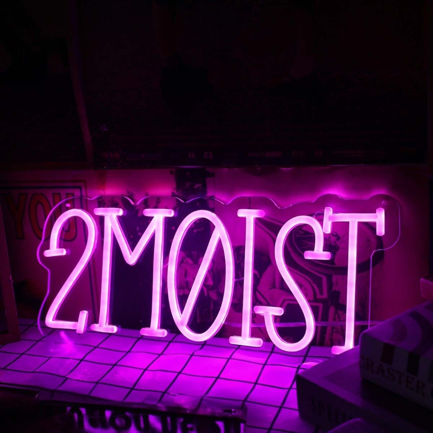 2moist Pink Custom Led Neon Sign - Shineneon