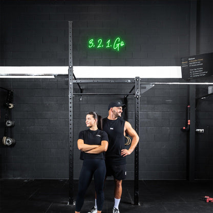 321go Green Handwritten Led Neon Sign For Gym Wall Art | Shineneon