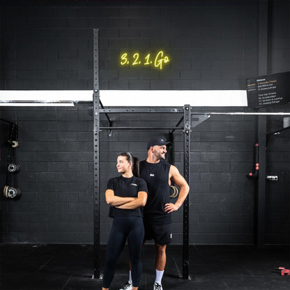 321go Green Handwritten Led Neon Sign For Gym Wall Art | Shineneon