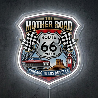 ShineNeon™ Mother Road Route 66 neon sign USB Power - LED neon sign view 8