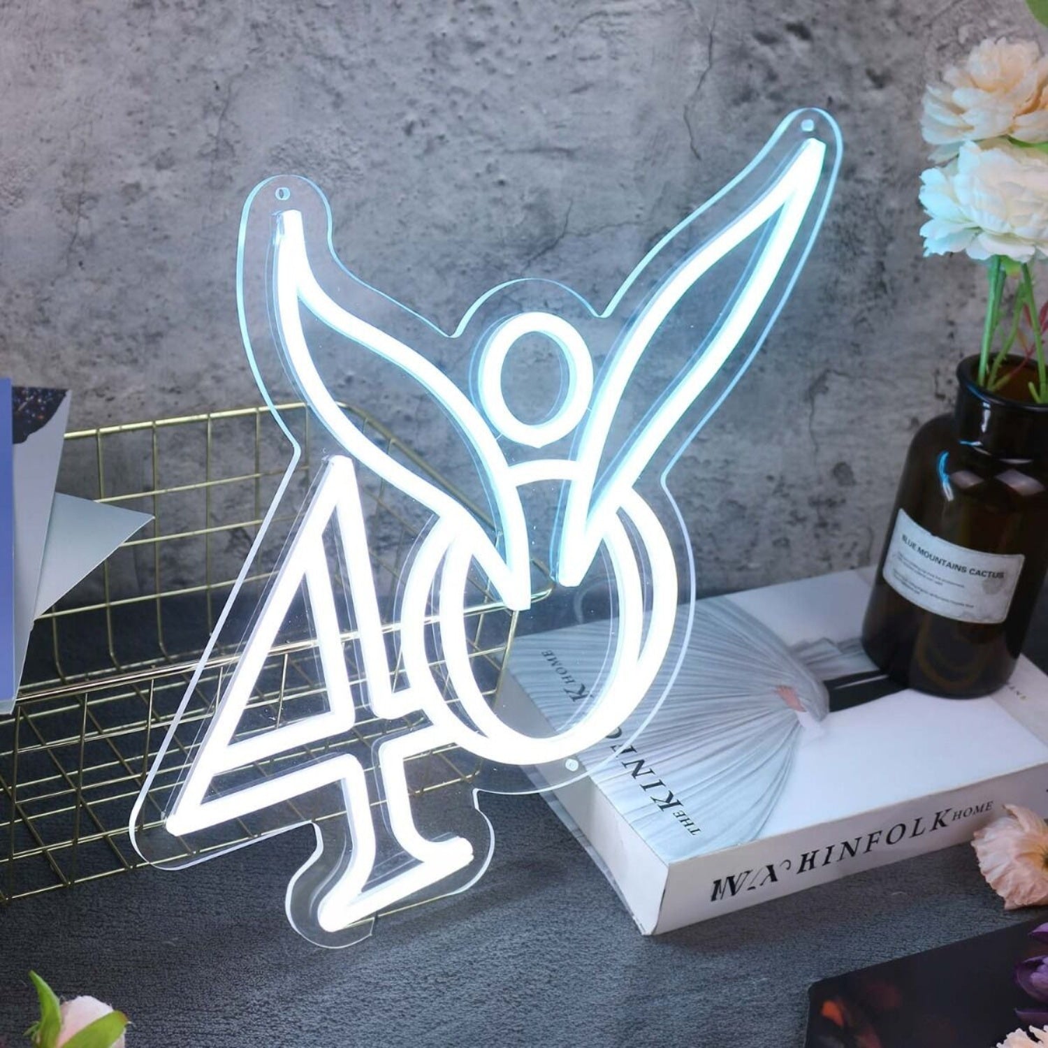 40 Blue Custom Led Neon Sign - Shineneon