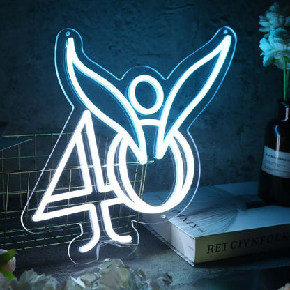 40 Blue Custom Led Neon Sign - Shineneon