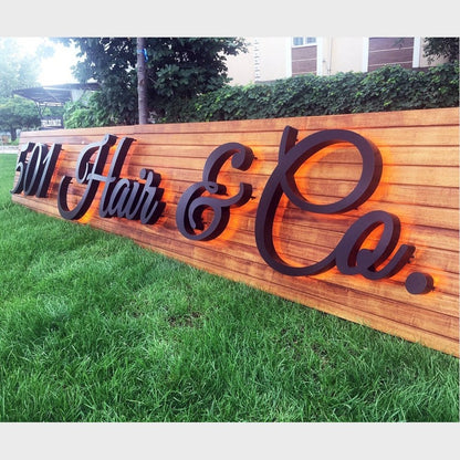 501 Hari Co 3D Backlit Channel Letters Led Light Sign - Shineneon