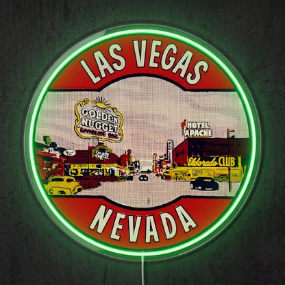 ShineNeon™ Las Vegas Skyline neon sign USB Power - LED neon sign view 9