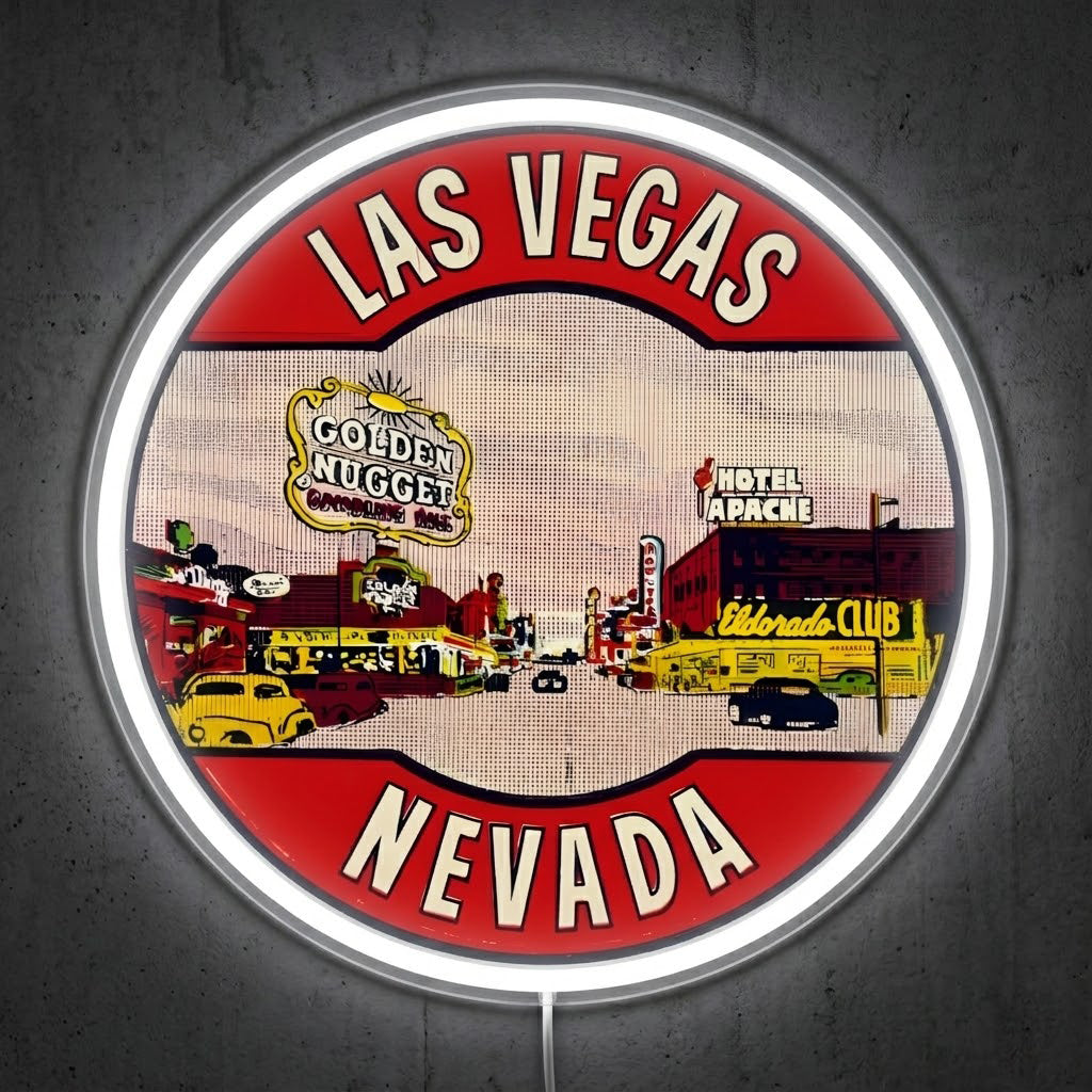 ShineNeon™ Las Vegas Skyline neon sign USB Power - LED neon sign view 8