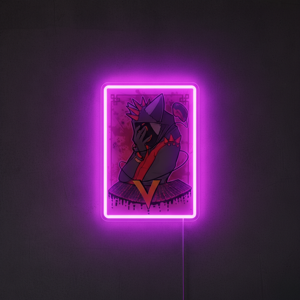 ShineNeon™ Cyber-V LED Neon Sign Gaming Room Wall Decor(USB Power)