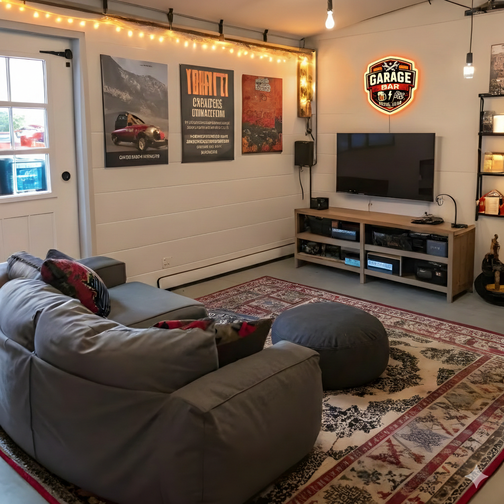 ShineNeon™ Garage Bar Neon Sign for Workshop & Man Cave USB Led Neon Sign