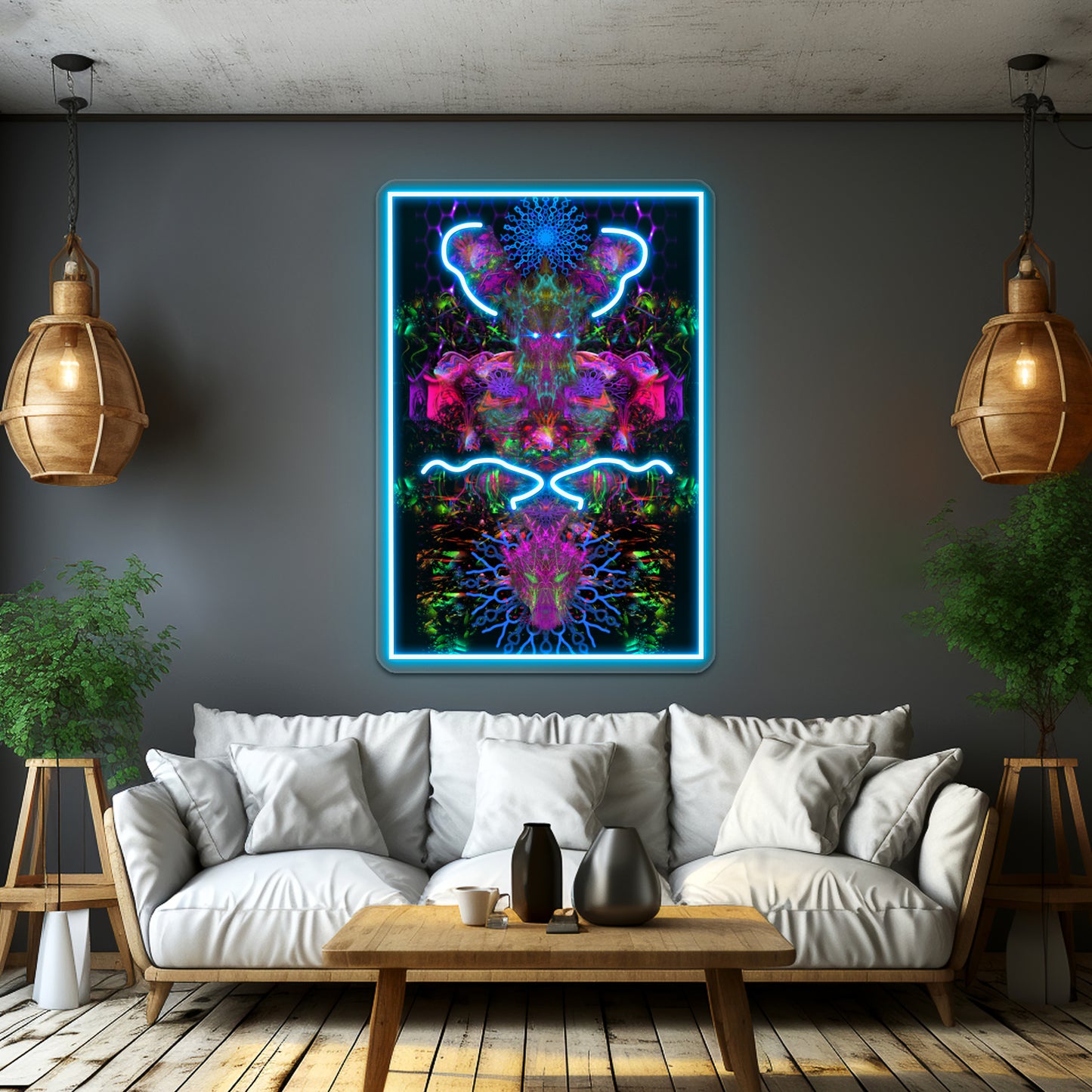 7 Temporal Spirits Wall Artwork Neon Signs