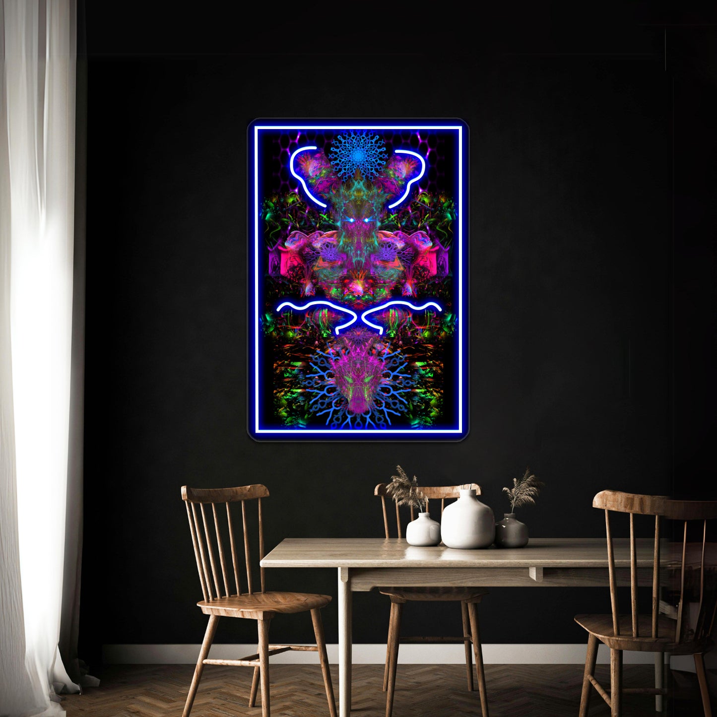 7 Temporal Spirits Wall Artwork Neon Signs