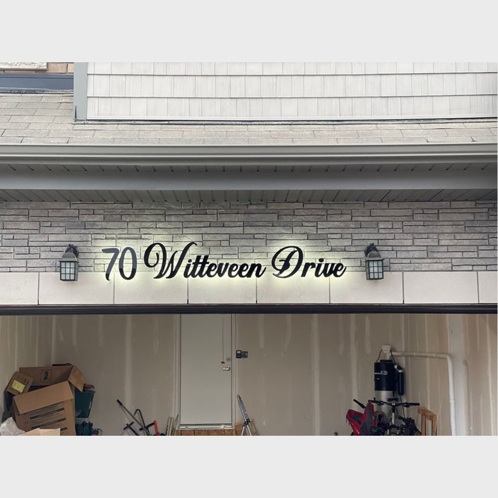 70 Witteveen Drive 3D Backlit Channel Letters Led Light Sign - Shineneon