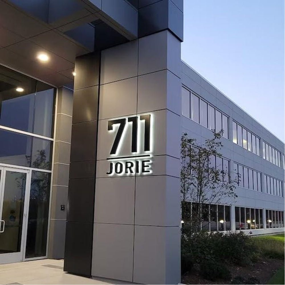 711 Jorie 3D Backlit Channel Letters Led Light Sign - Shineneon