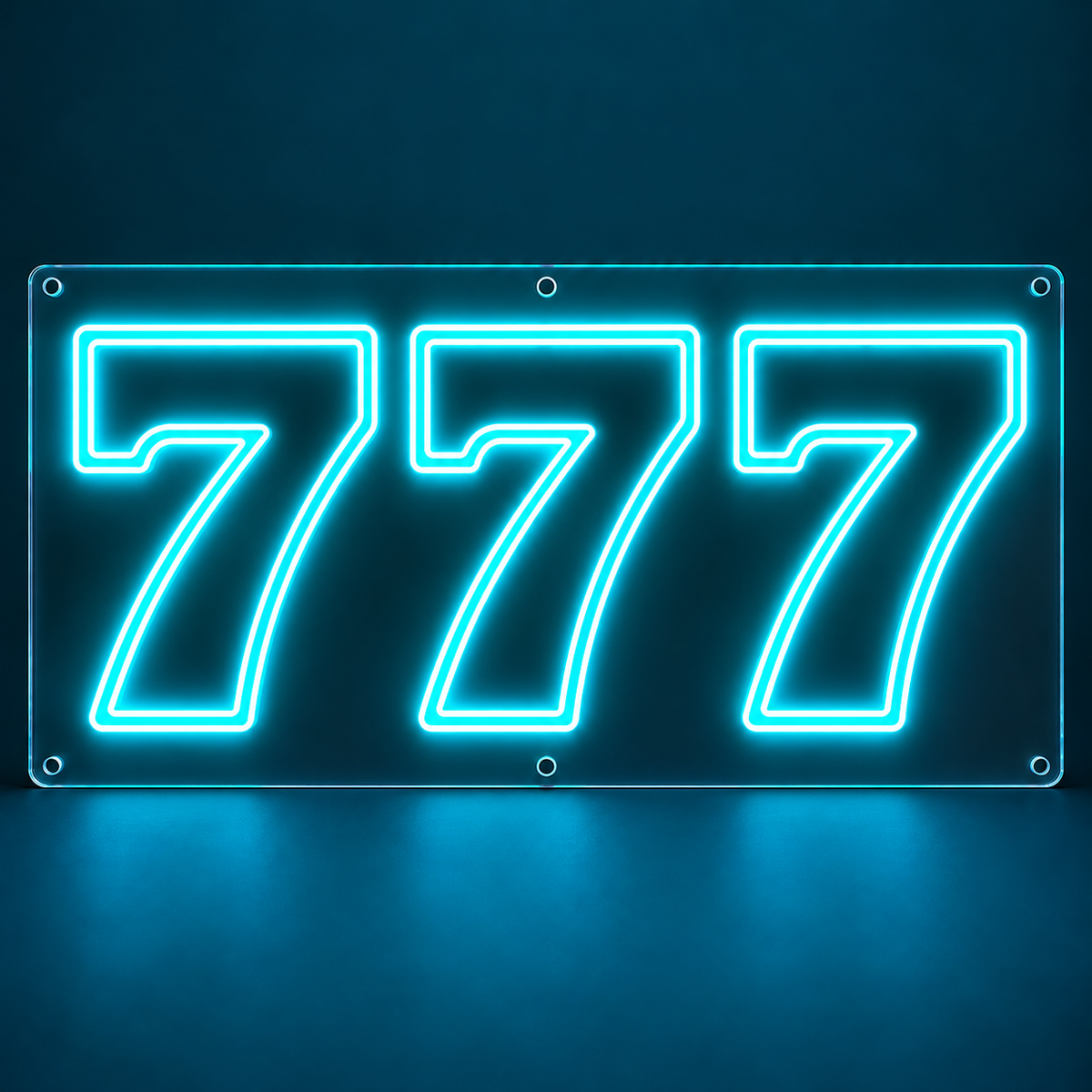 777 Big Size Custom LED Neon Sign