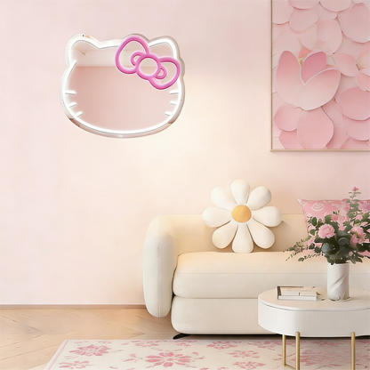 Kitty USB Neon Sign for Bedroom Christmas Gift and Wall Decor