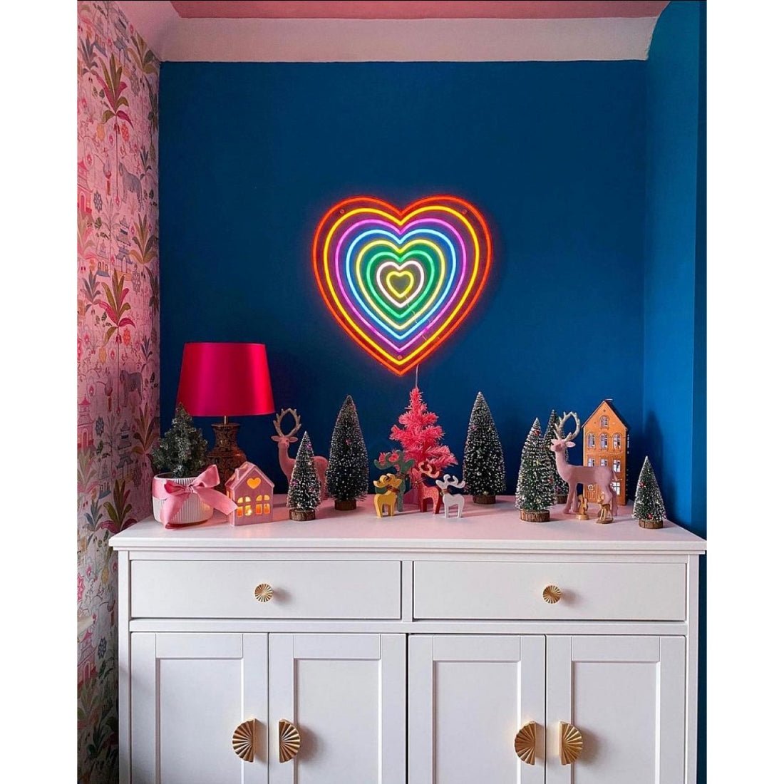 8 Colors Heart Shape Led Sign Business Neon Sign - Shineneon