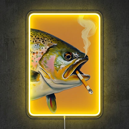 ShineNeon™ Golden Catch Splash neon sign USB Power - Size and dimension reference