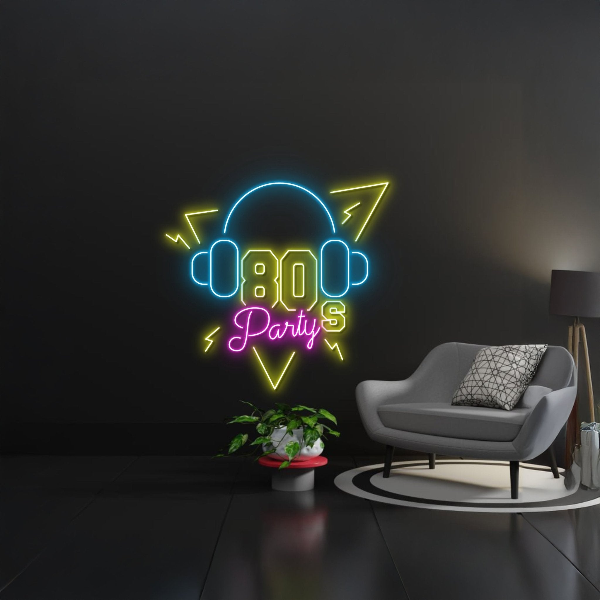 80S Party Led Sign - Shineneon