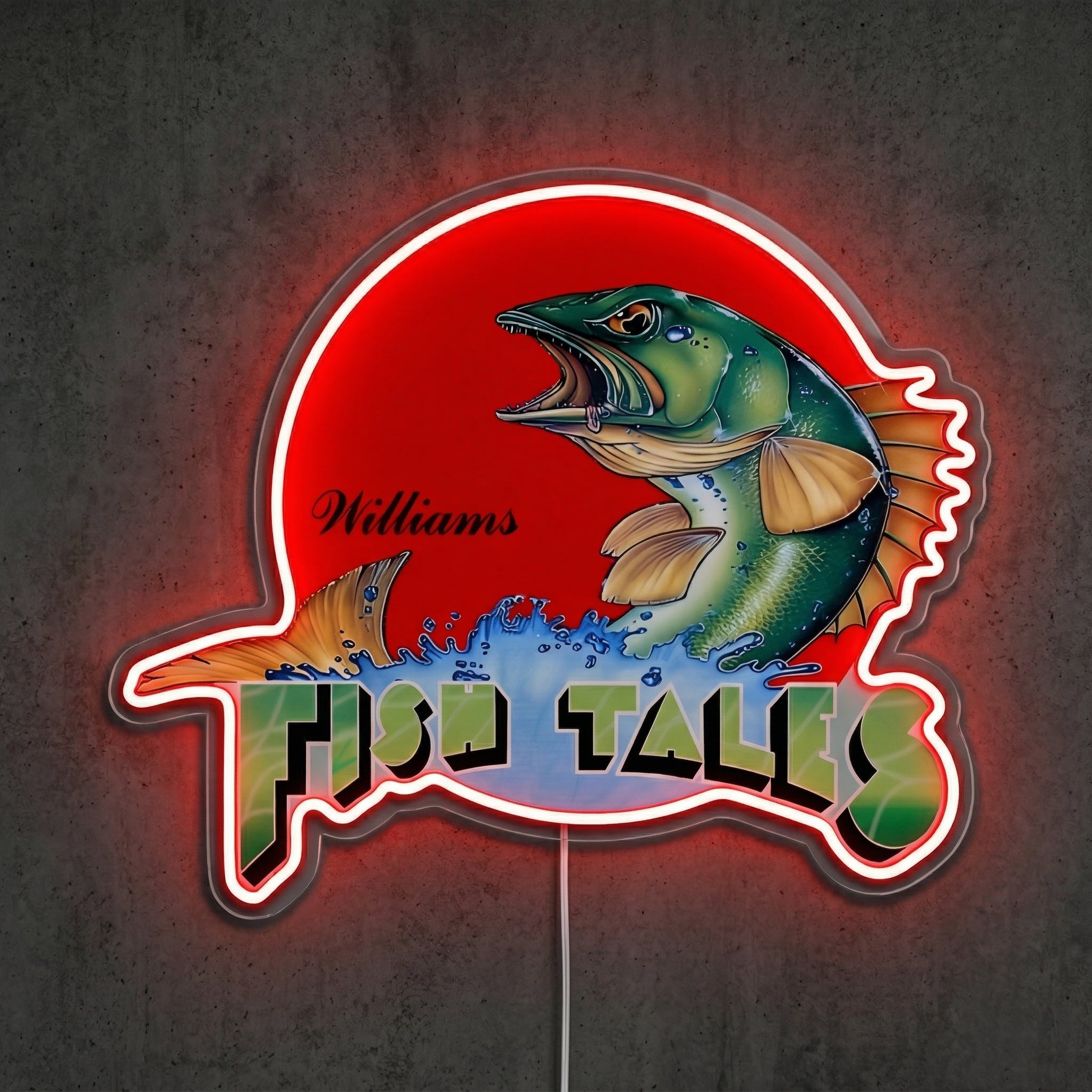 ShineNeon™ Fish Tails neon sign USB Power