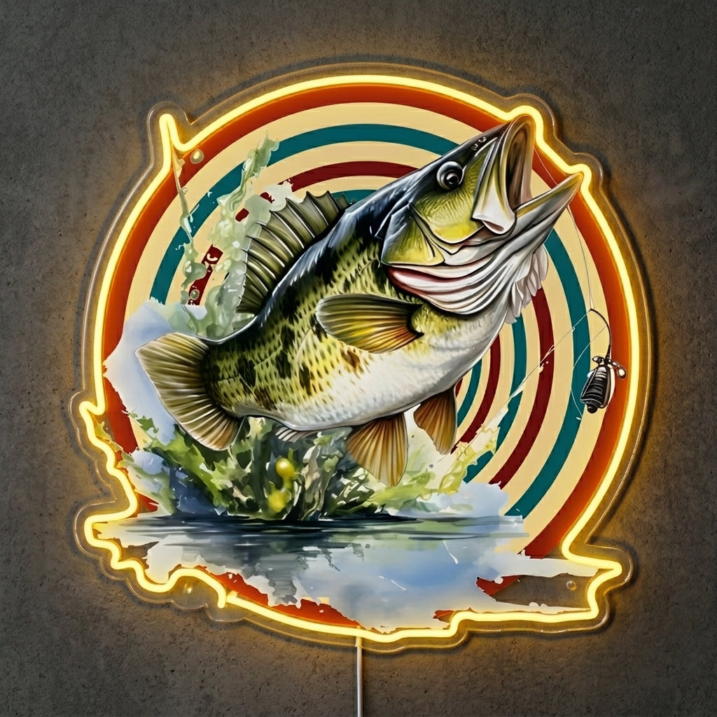 ShineNeon™ Rainbow Bass Wave neon sign USB Power