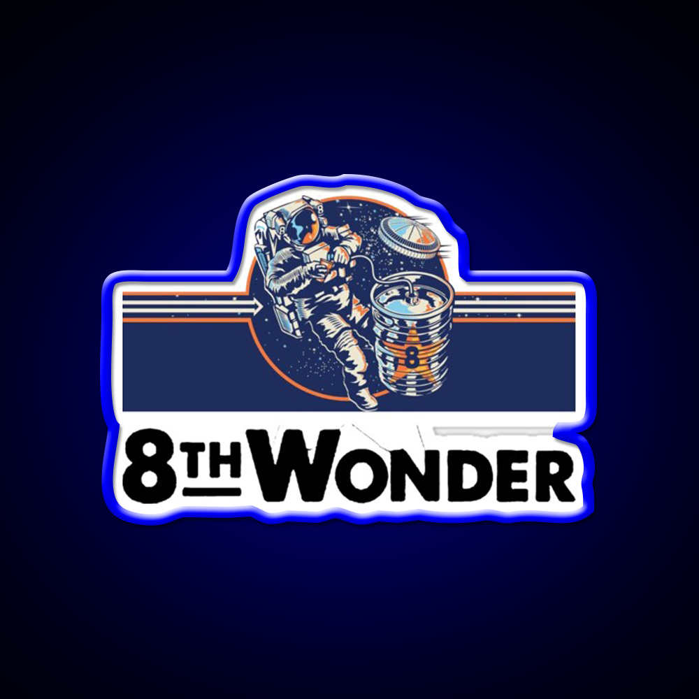 8Th Wonder Brewing Beer Bar Decor Led Neon Sign Rgb Color - LED neon sign view 5