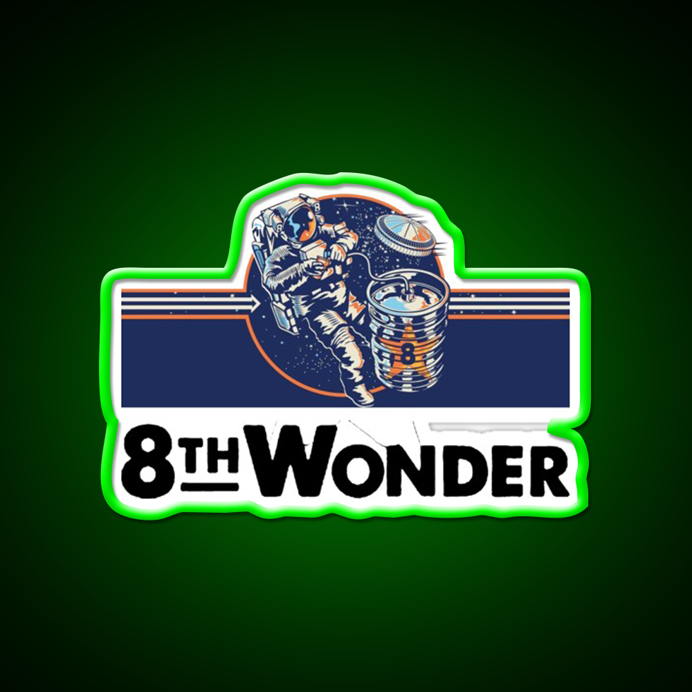 8Th Wonder Brewing Beer Bar Decor Led Neon Sign Rgb Color - LED neon sign view 8