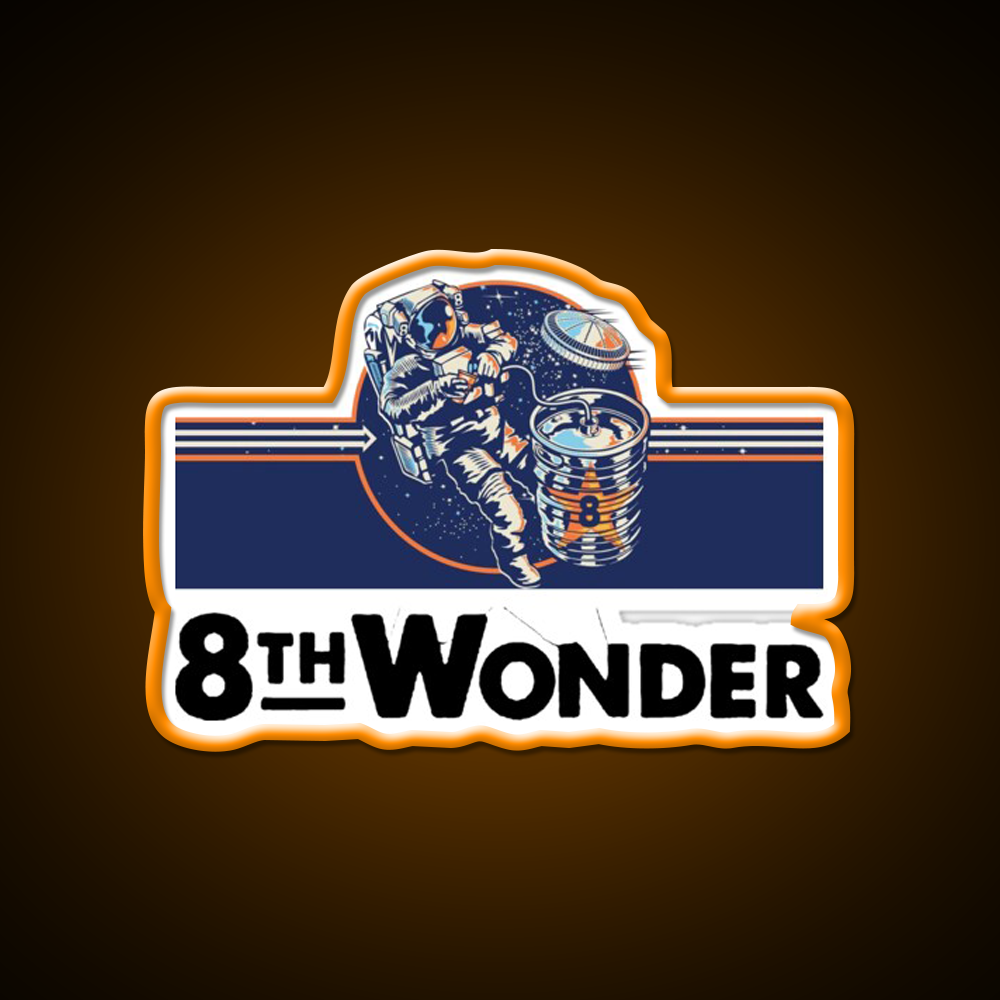 8Th Wonder Brewing Beer Bar Decor Led Neon Sign Rgb Color - LED neon sign view 6
