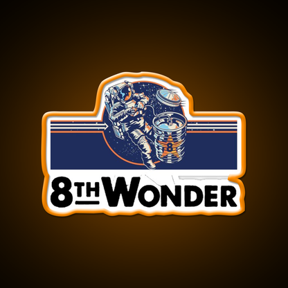 8Th Wonder Brewing Beer Bar Decor Led Neon Sign Rgb Color - LED neon sign view 6