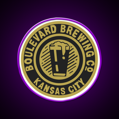 90S Boulevard Beer Co Bottle Cap Beer Bar Decor Led Neon Sign Rgb Color - LED neon sign view 9