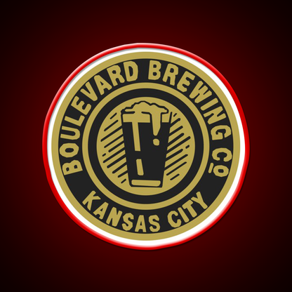 90S Boulevard Beer Co Bottle Cap Beer Bar Decor Led Neon Sign Rgb Color - LED neon sign view 10