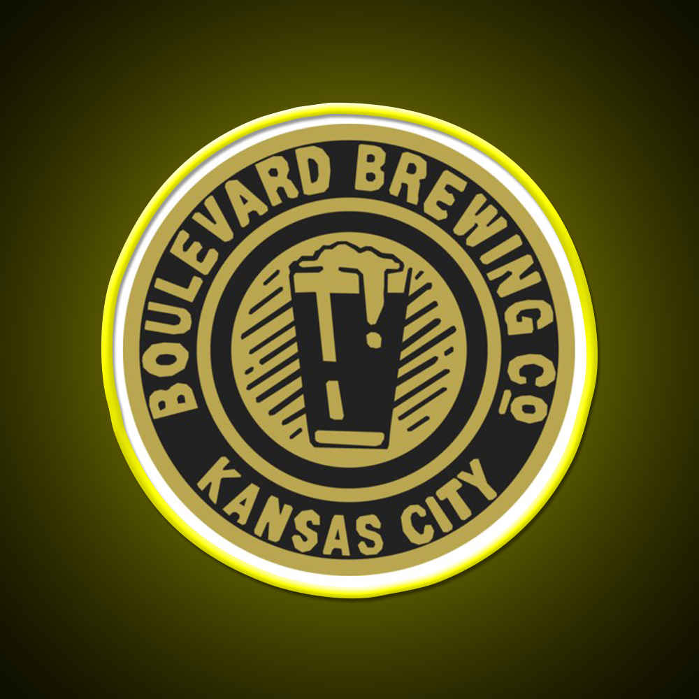 90S Boulevard Beer Co Bottle Cap Beer Bar Decor Led Neon Sign Rgb Color - LED neon sign view 7