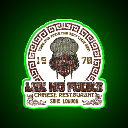 90S China Food Asian Cultural Led Neon Sign Rgb Color