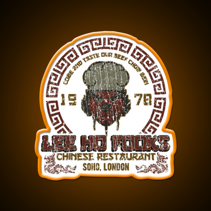 90S China Food Asian Cultural Led Neon Sign Rgb Color