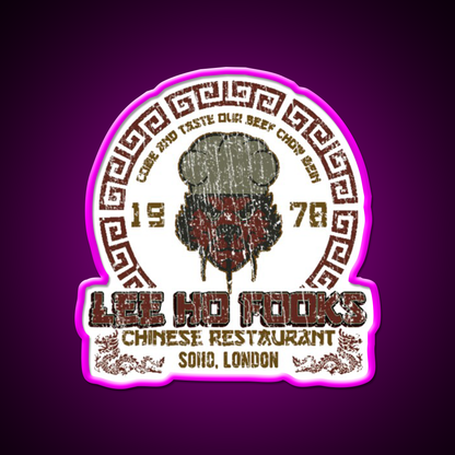 90S China Food Asian Cultural Led Neon Sign Rgb Color