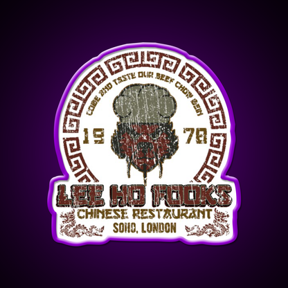 90S China Food Asian Cultural Led Neon Sign Rgb Color