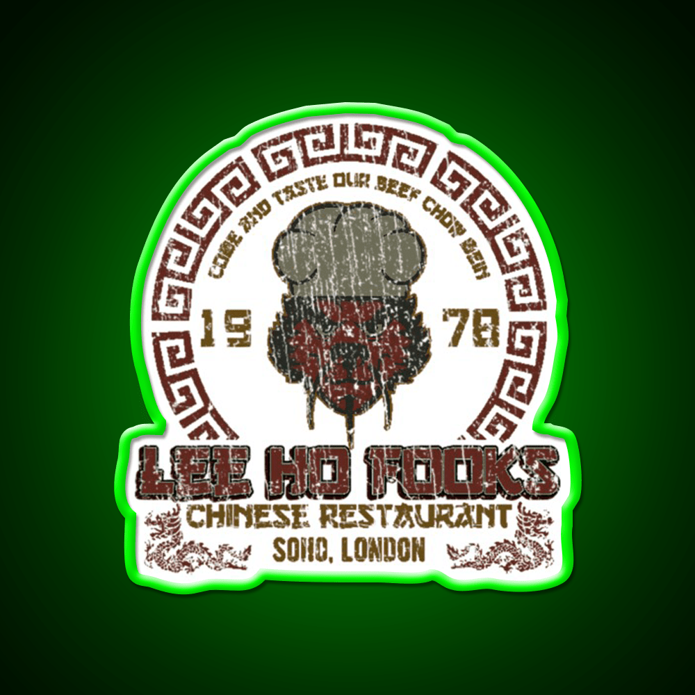 90S China Food Asian Cultural Led Neon Sign Rgb Color - Shineneon