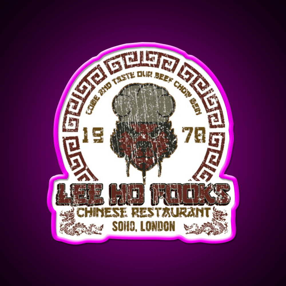 90S China Food Asian Cultural Led Neon Sign Rgb Color - Shineneon