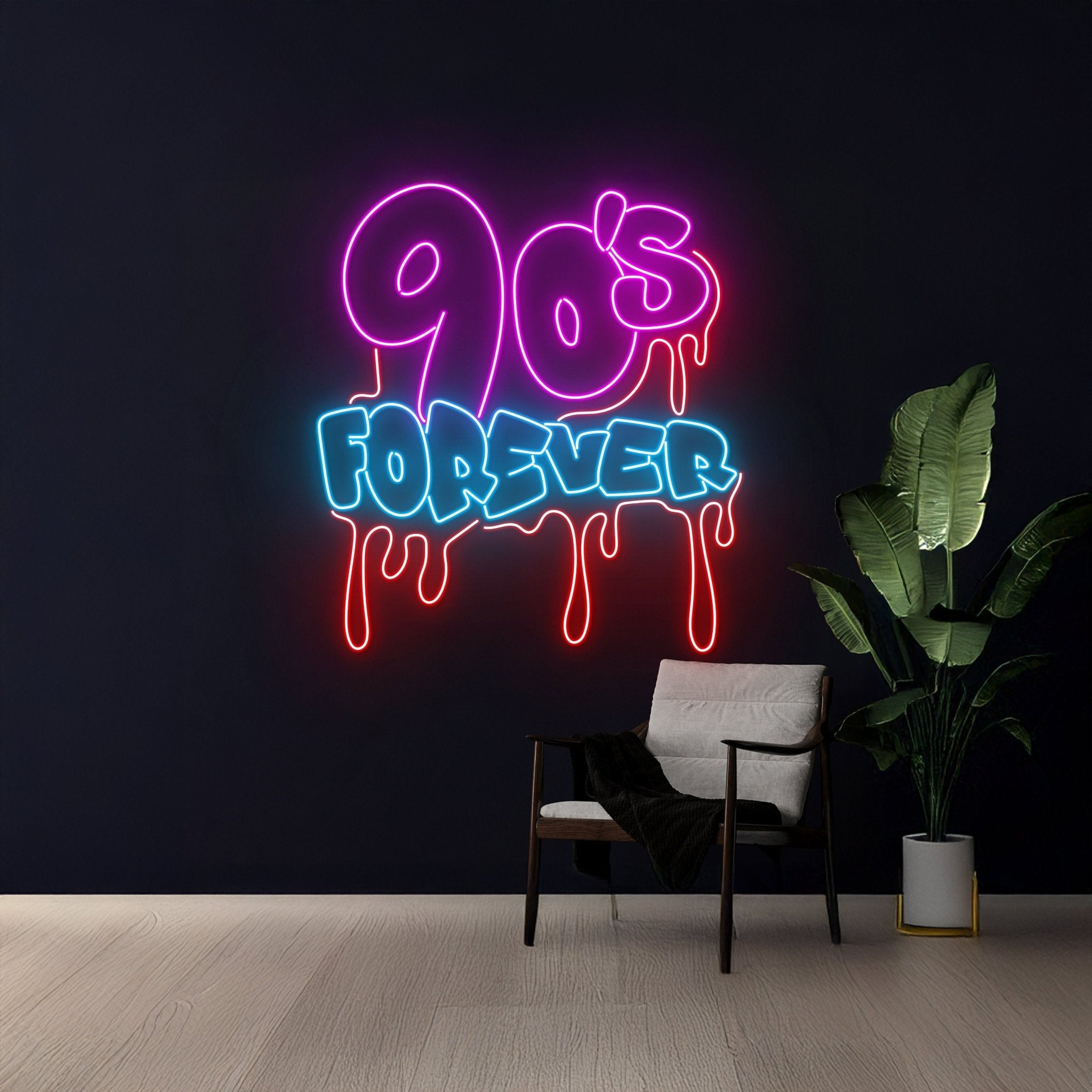 90S Forever Neon Led Sign - Shineneon