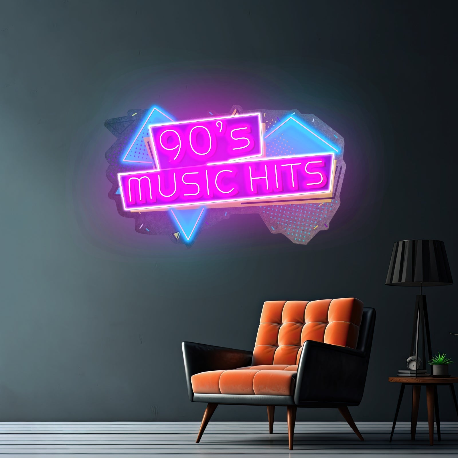 90s Music Hits Custom Led Signs Artwork For Sale - Shineneon